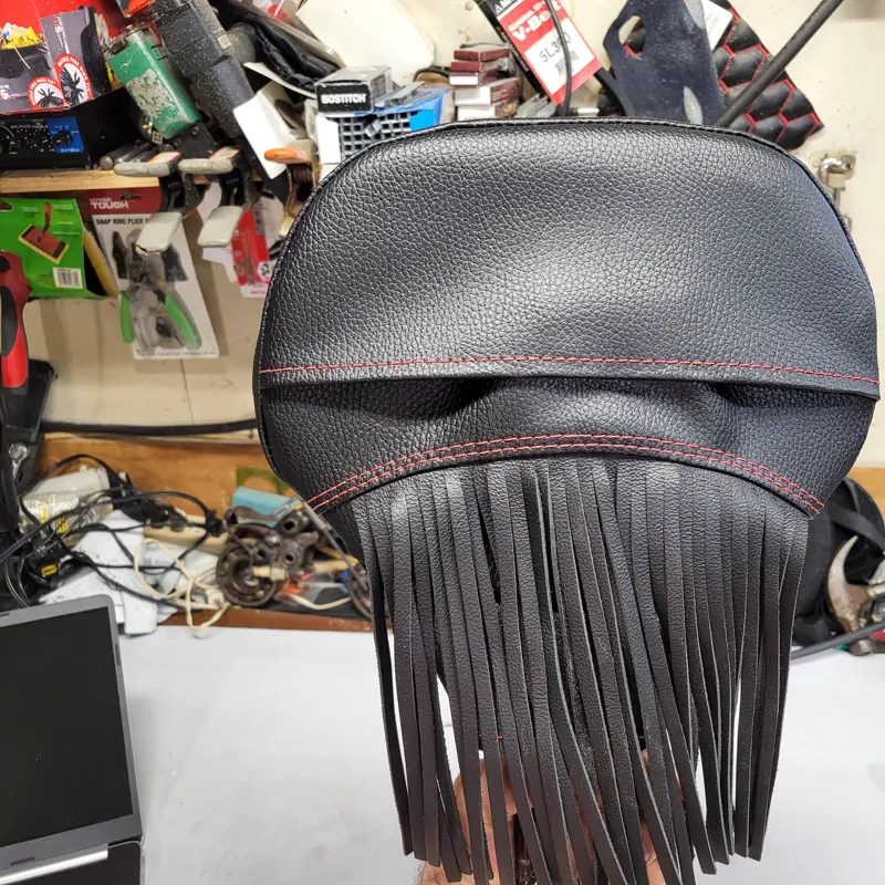 Custom motorcycle seat build 4