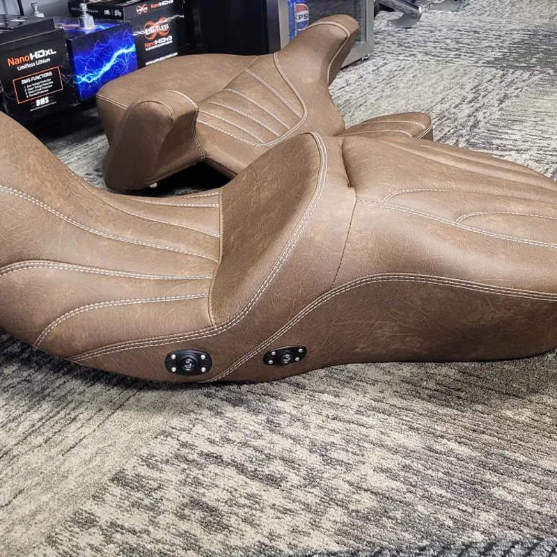 Custom motorcycle seat build 6