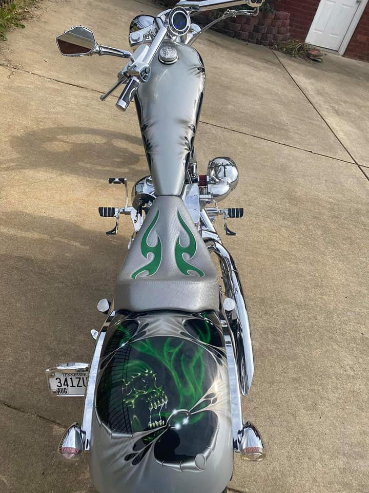 What does a custom motorcycle seat build include? example by Badass Bikeseats